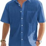 male shirt blue